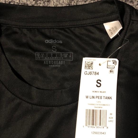 Adidas Lin Pes Women's Tank Top Size Small NWT - Picture 3 of 5